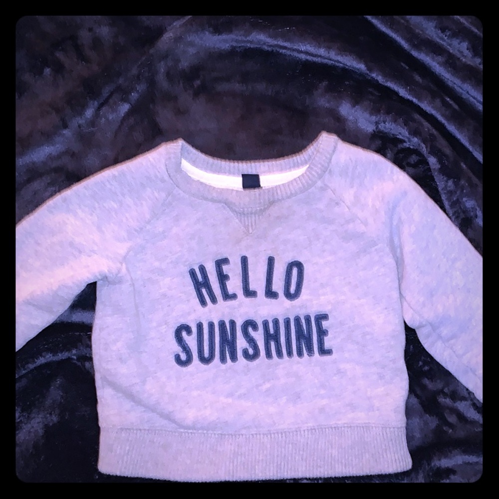 Gap sweatshirt, size 18-24 mos